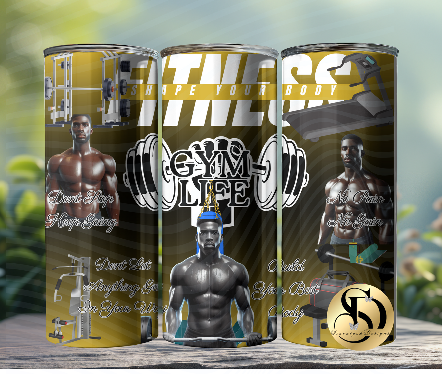 GYM Life male Tumbler