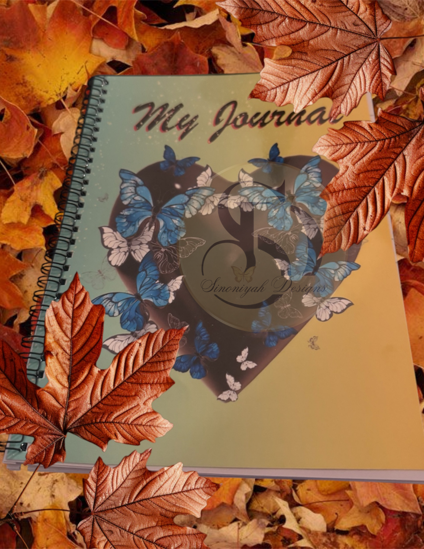 Butterfly Heart Notebook