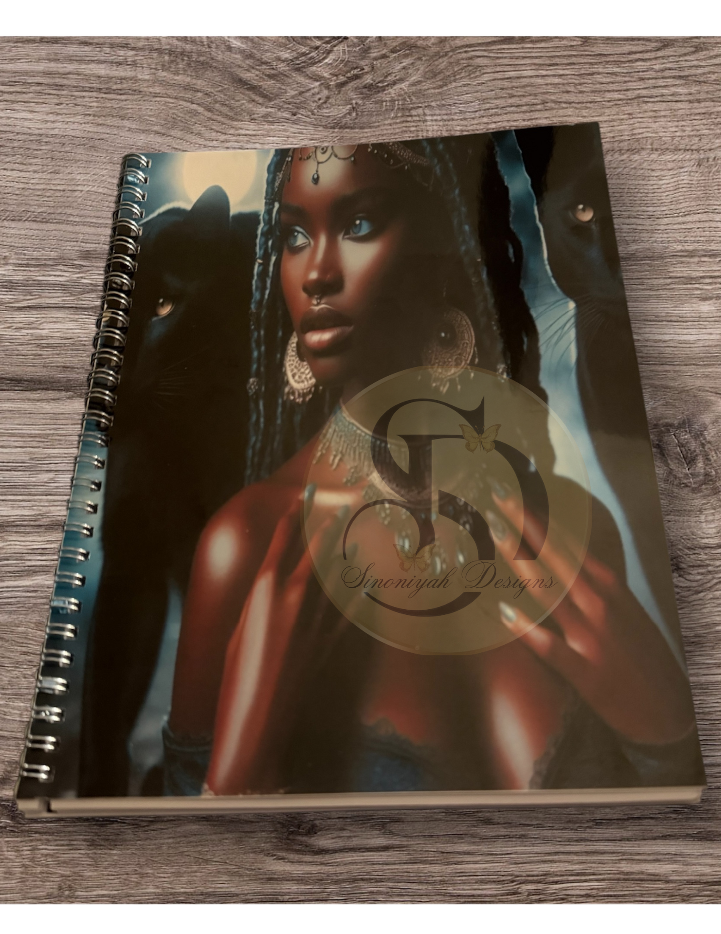 A Queen And Her Panthers Notebook