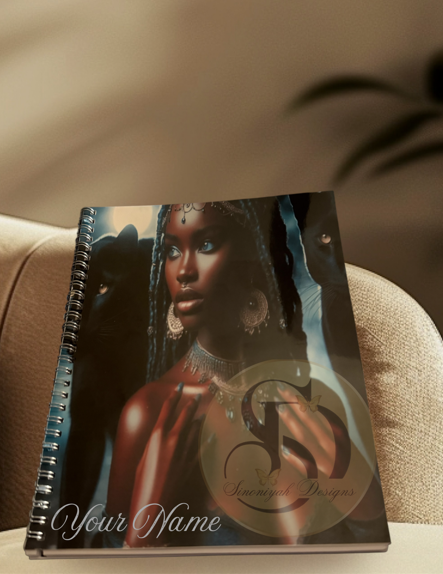 A Queen And Her Panthers Notebook