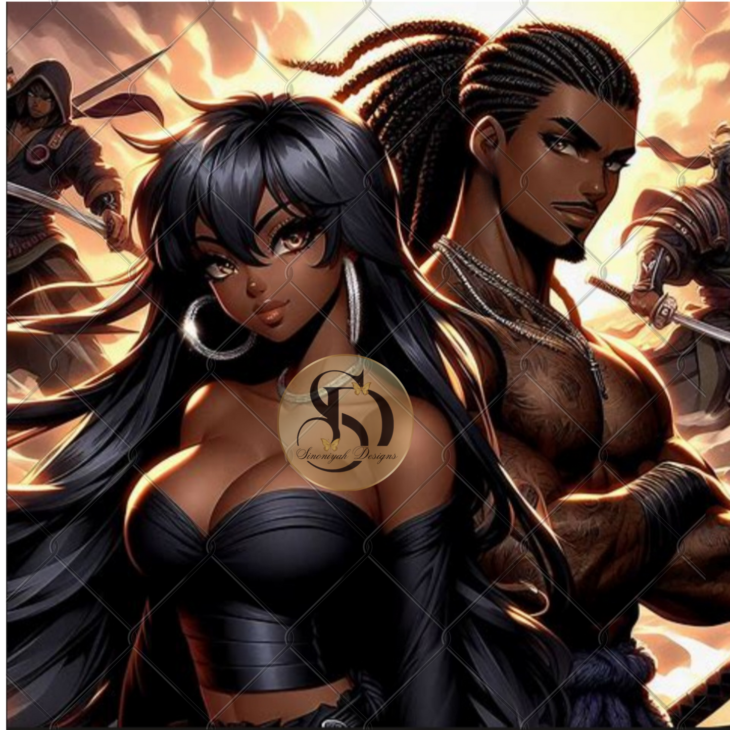 Black Anime Characters