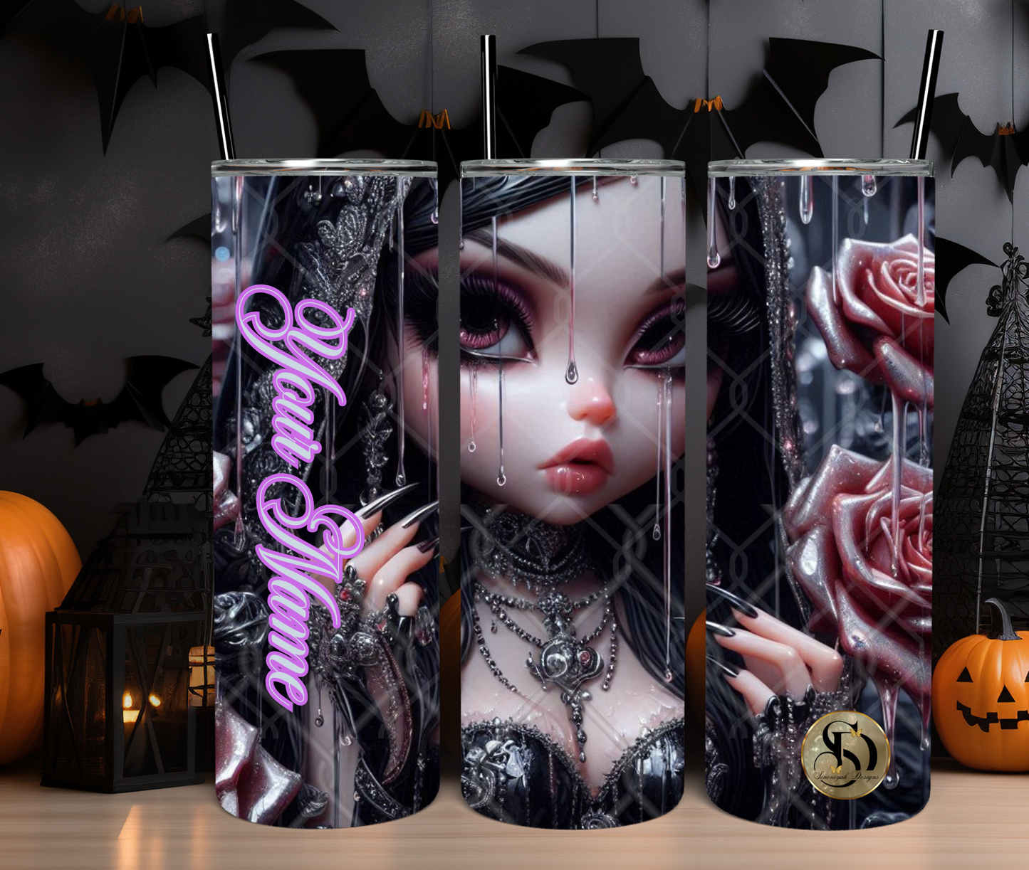 Gothic Girl 20 oz Tumbler