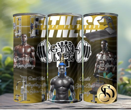 GYM Life male Tumbler