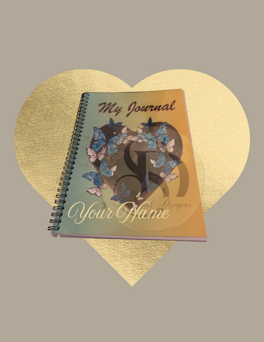 Butterfly Heart Notebook