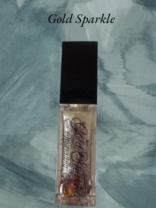 Gold Sparkle Lip Gloss 10ML