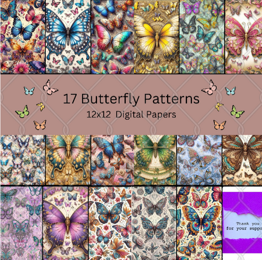 Butterfly Printable Paper