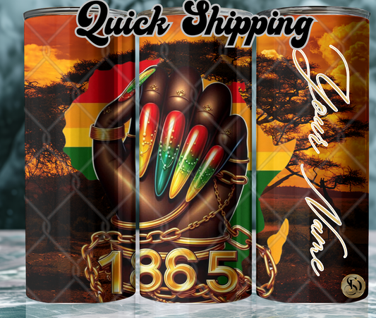 1865 Custom Name Tumbler