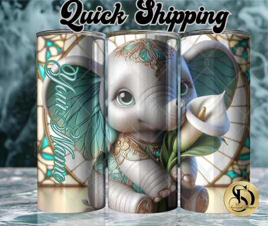 Beautiful Elephant 20 oz Tumbler
