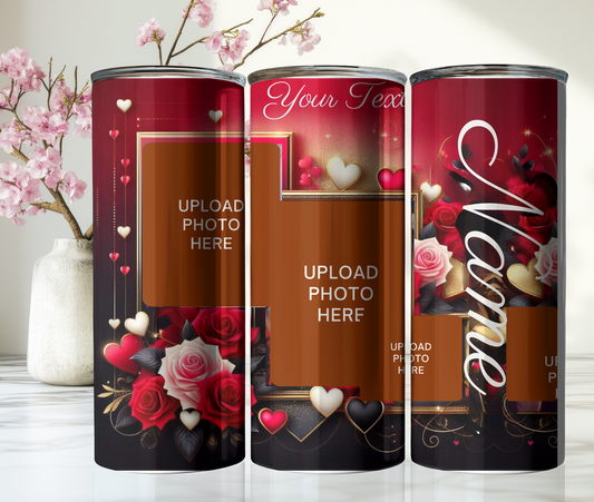 4 Photo Personalised Tumbler