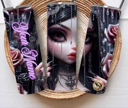 Gothic Girl 20 oz Tumbler